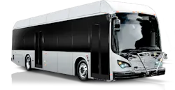 BYD 40-foot all-electric buses. BYD 40-foot all-electric buses.