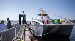 Image Caption: The first sailing from Bremerton at 5:40 a.m. carried 78 passengers, while the first sailing from Seattle at 6:15 a.m. had 69. Image Caption: The first sailing from Bremerton at 5:40 a.m. carried 78 passengers, while the first sailing from Seattle at 6:15 a.m. had 69.