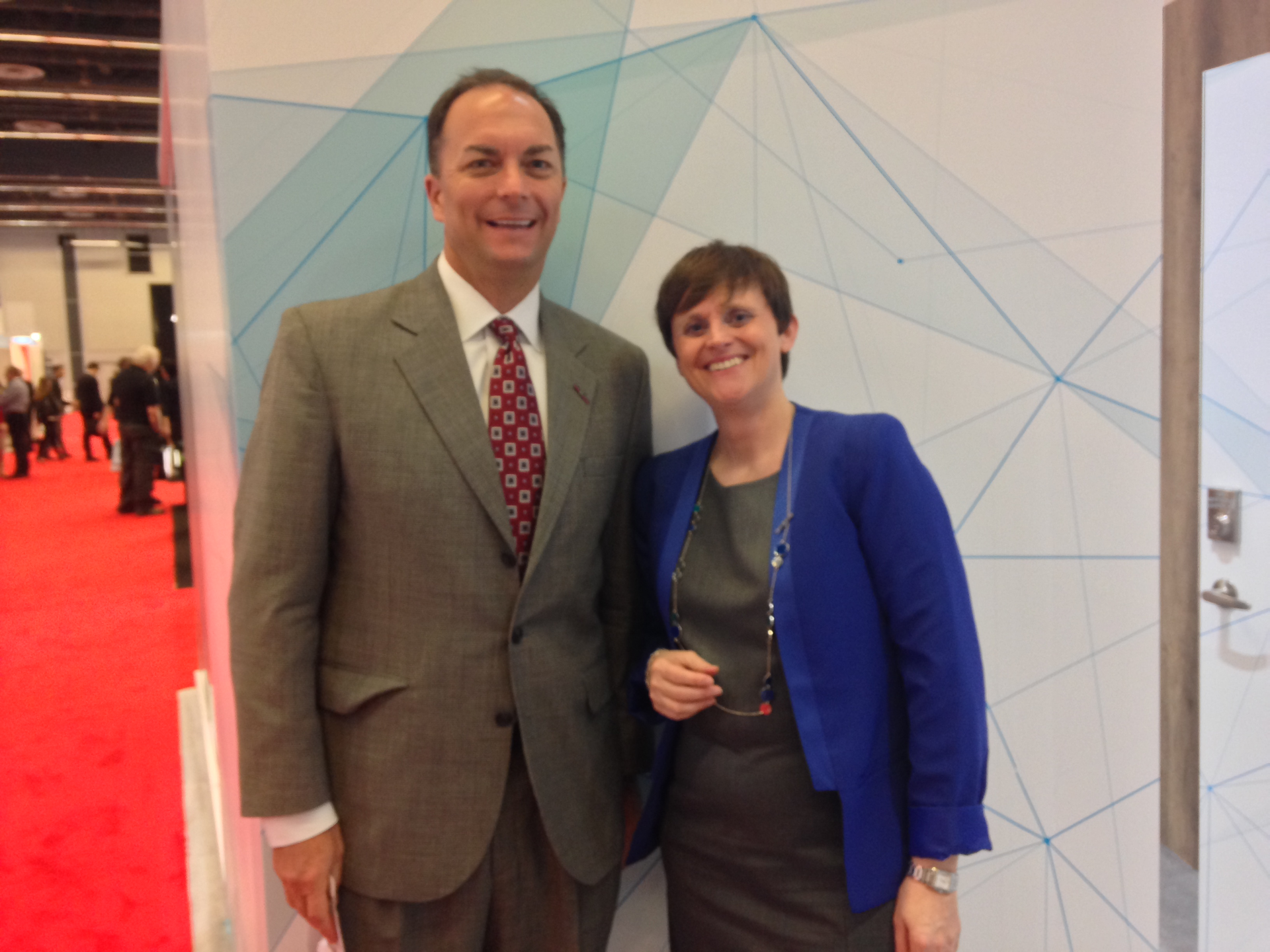 Blaine Rigler and Catherine Chardon.