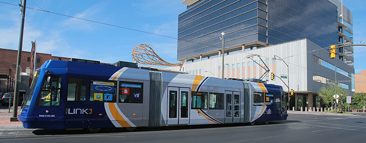 Sun Link streetcar.