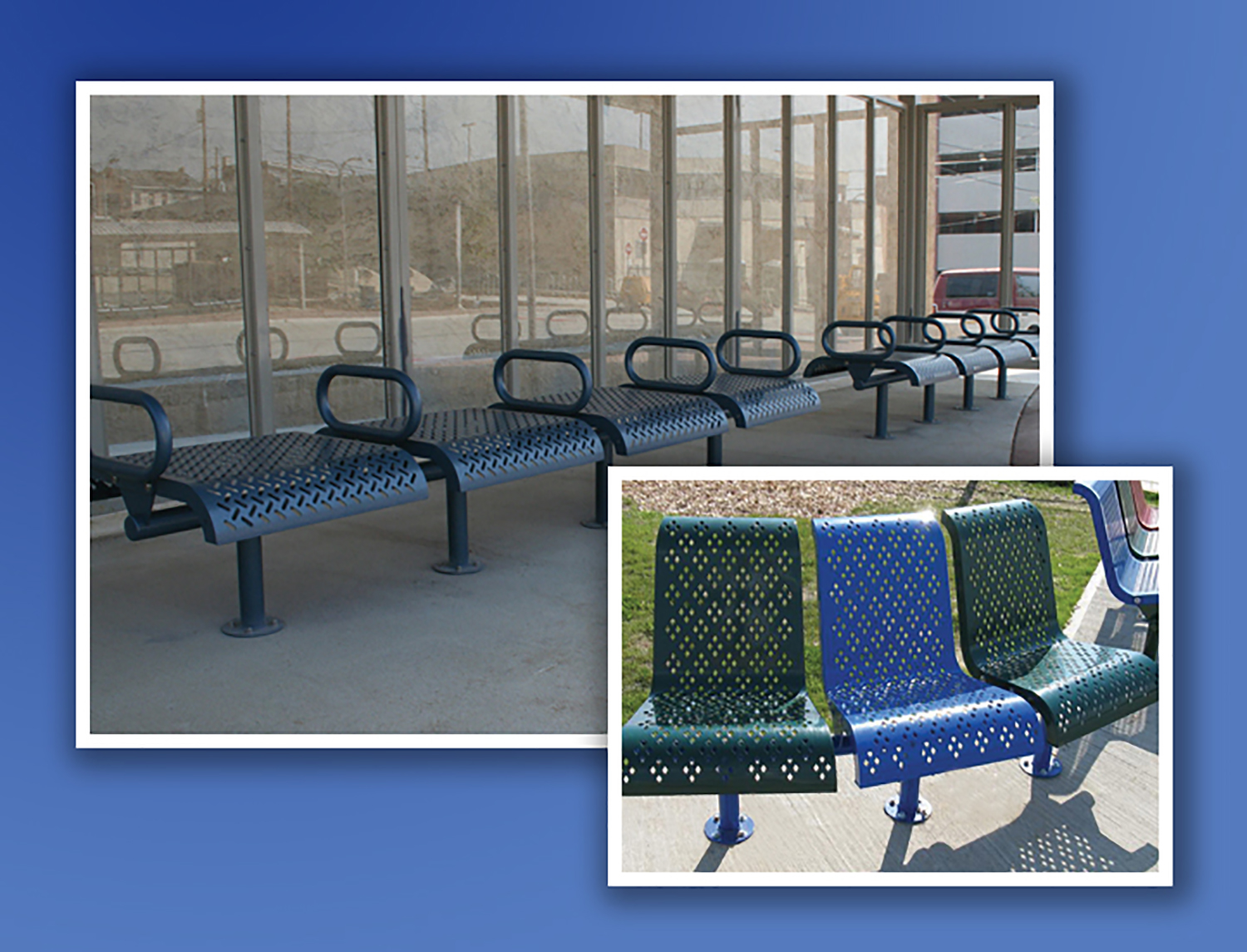 Transit Seating from Paris Site Furnishings.