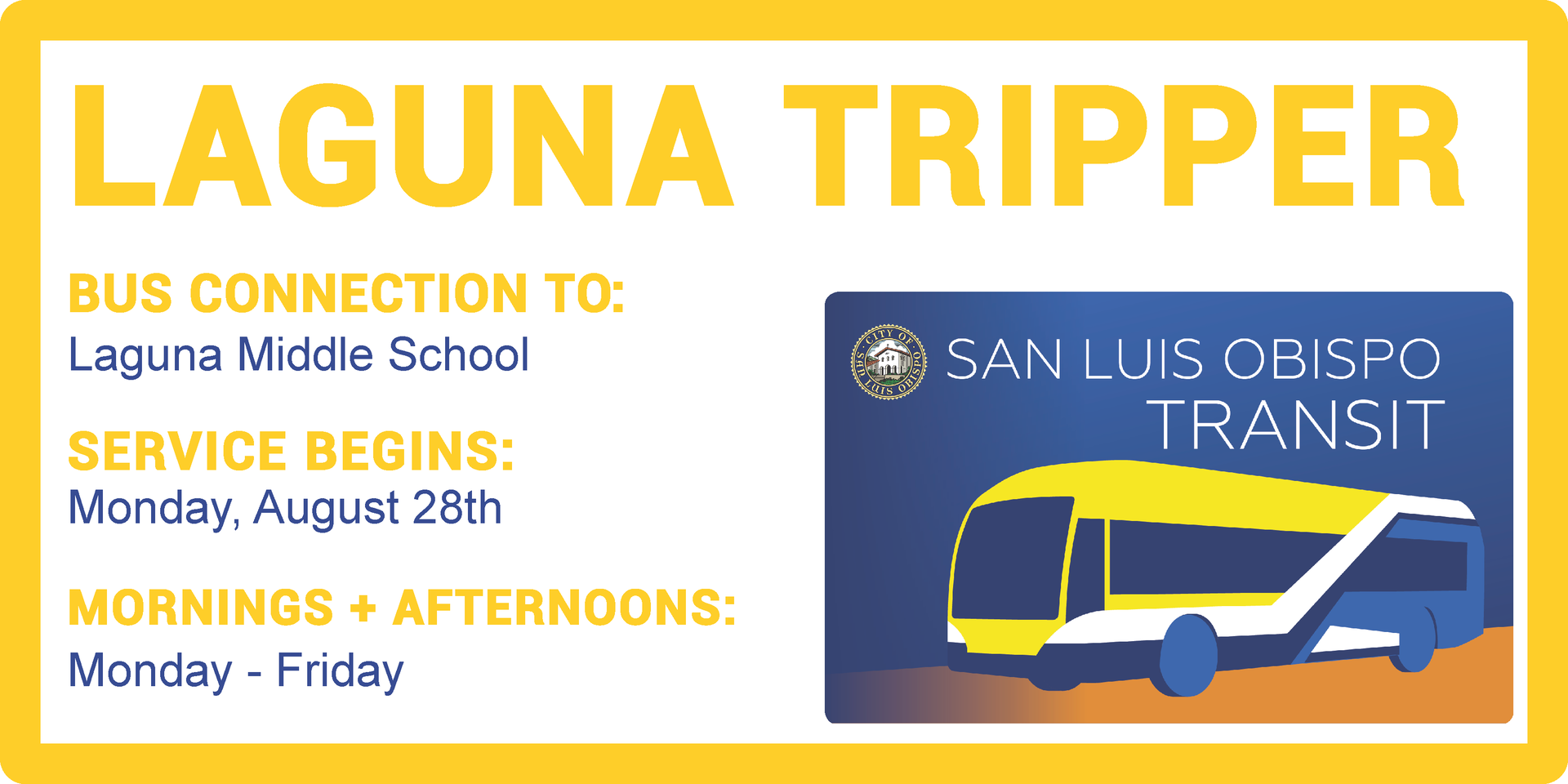 Laguna Tripper Bus Service.