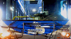 Byk-Rak bike rack on bus. Byk-Rak bike rack on bus.