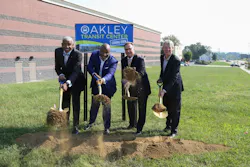 Oakley Transit Center groundbreaking. Oakley Transit Center groundbreaking.