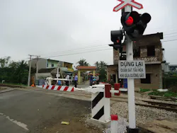 PLD TD96/2 level crossing machines in Vietnam. PLD TD96/2 level crossing machines in Vietnam.