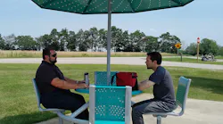 Sombra Shade table. Sombra Shade table.