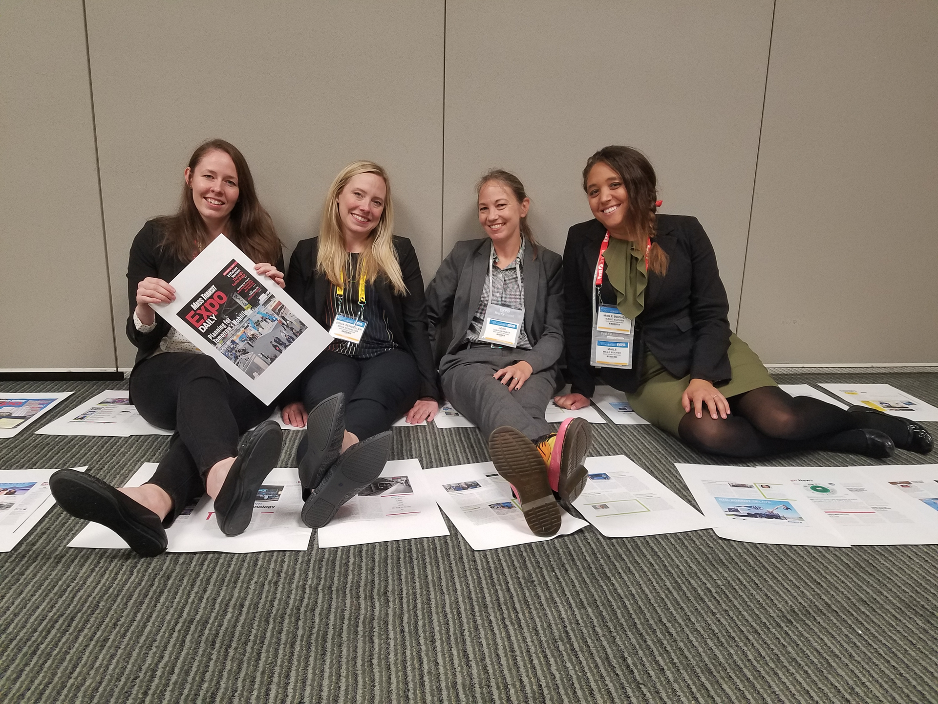 Early mornings, late nights and packed days to get our show daily out Monday, Tuesday and Wednesday morning.