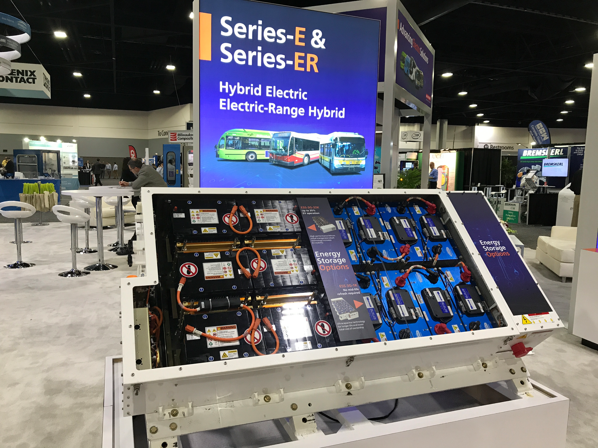 BAE Systems celebrated the sale of it&rsquo;s 8,000th Series-E electric system this week, during APTA Expo.