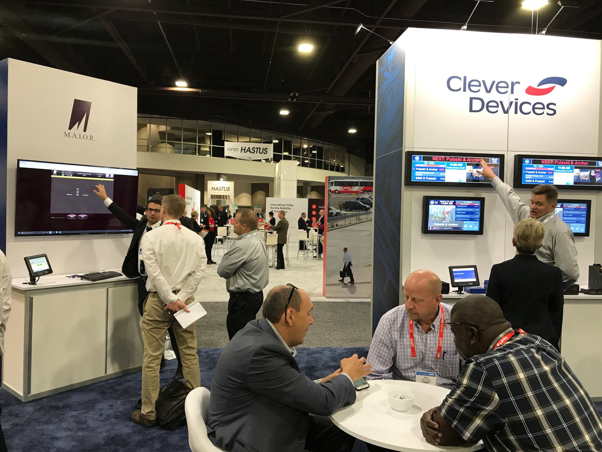 Clever Devices spotlighted multiple solutions at APTA Expo.