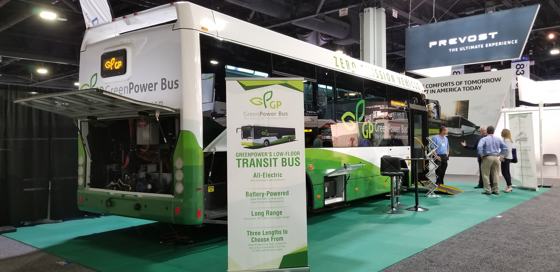 GreenPower Bus EV250 All-Electric Transit Bus