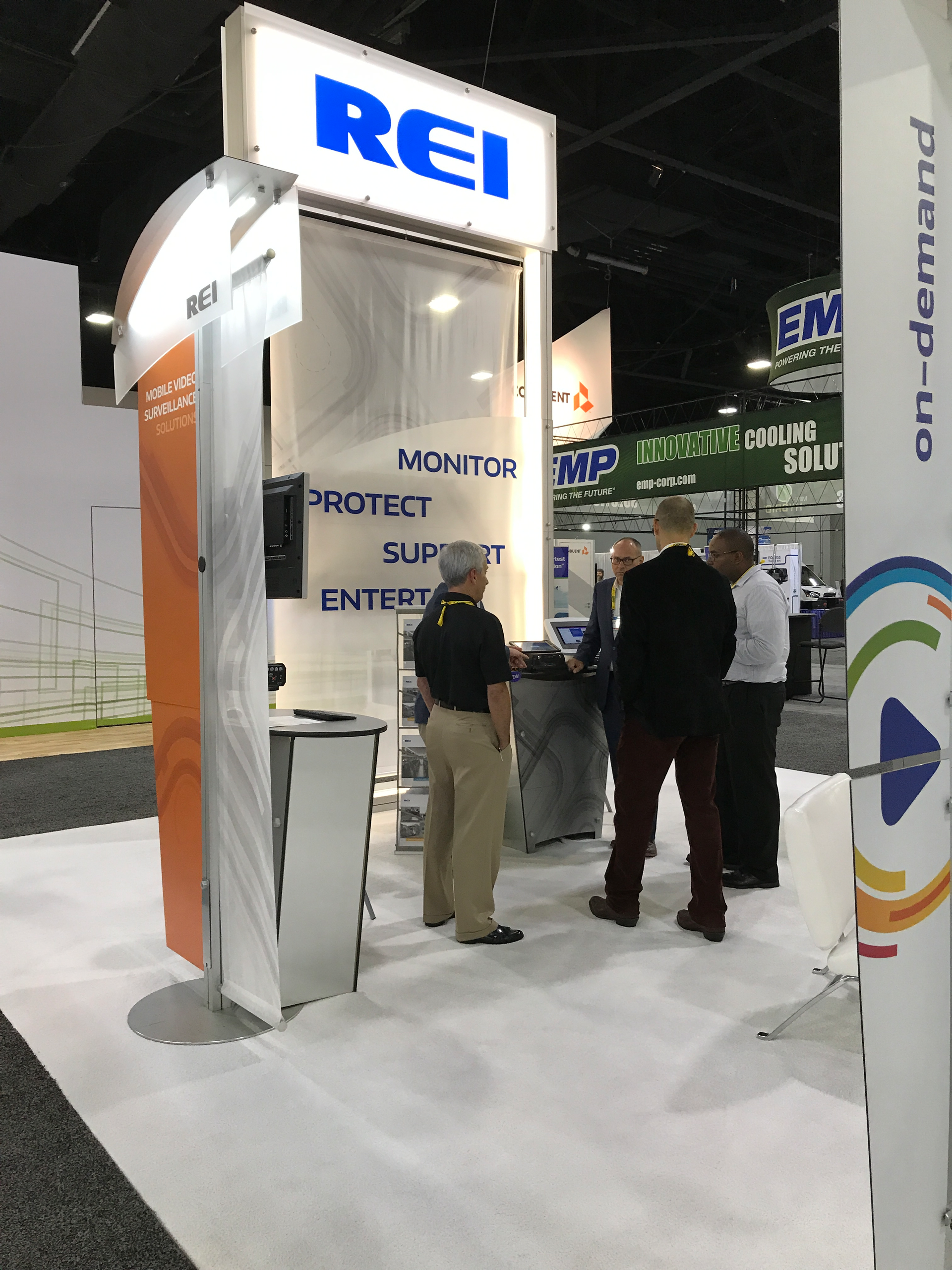 REI, an audio, video and surveillance provider for the transit industry, introduced two new mobile video surveillance systems at APTA Expo 2017.