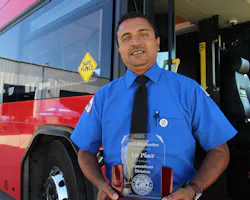 Tharanga Jayasinghe took first place in RTA's Bus Roadeo. Tharanga Jayasinghe took first place in RTA's Bus Roadeo.