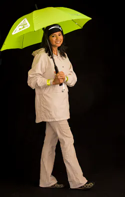 TriMet encourages riders and pedestrians to wear bright colors when it's dark to be easier to see in the dark. TriMet encourages riders and pedestrians to wear bright colors when it's dark to be easier to see in the dark.