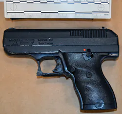 Gun recovered by Metro Transit Police Officers. Gun recovered by Metro Transit Police Officers.