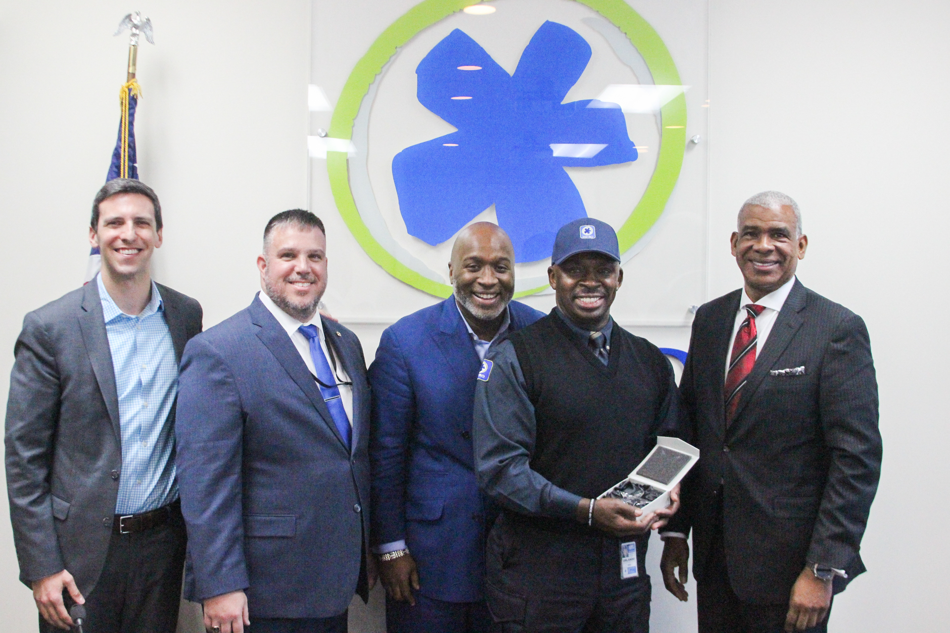 Orlando King was recognized by the SORTA board.