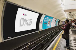 NEC Cross Track projection solution underground platform. NEC Cross Track projection solution underground platform.