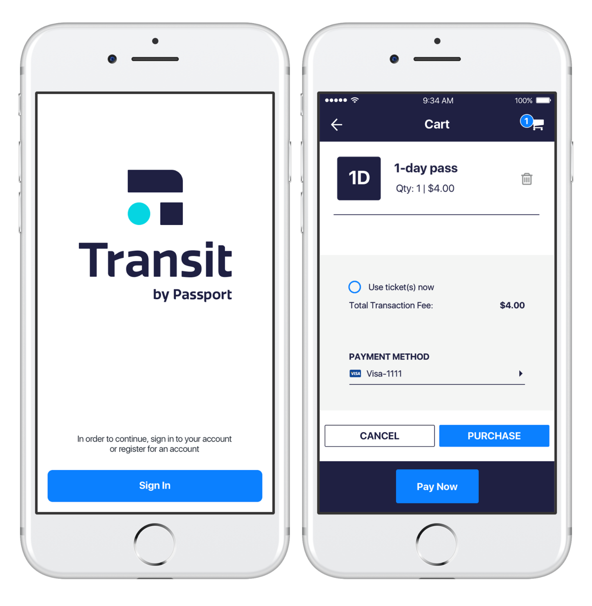 Transit app.