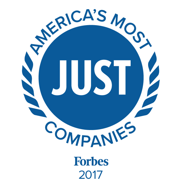 America's Most JUST Companies logo.