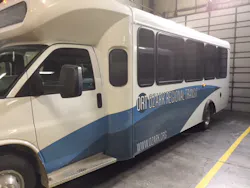 Saturday, January 13th, as the first 3-of-8 new buses arrived at Ozark Regional Transit in Springdale. Saturday, January 13th, as the first 3-of-8 new buses arrived at Ozark Regional Transit in Springdale.