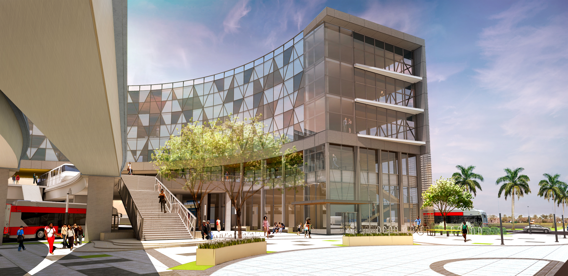 JTA&rsquo;s state-of-the-art transportation hub, the JRTC, will connect nearly a dozen modes of transit in a 50,000 square foot facility, as well as alternative modes of transportation for pedestrians.