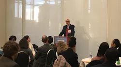 TRB Executive Director Neil Pedersen addresses the Minority Student Fellows at the TRB Annual Meeting. TRB Executive Director Neil Pedersen addresses the Minority Student Fellows at the TRB Annual Meeting.