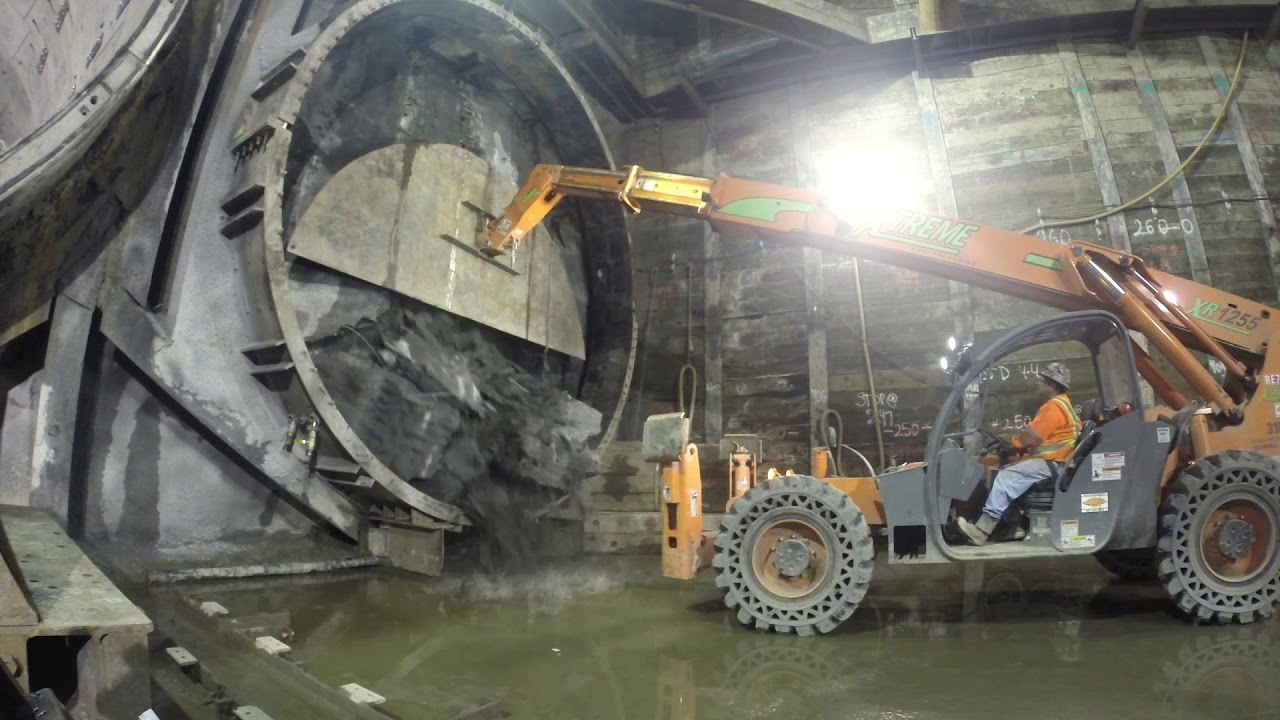 L.A. Metro Regional Connector TBM Final Breakthrough