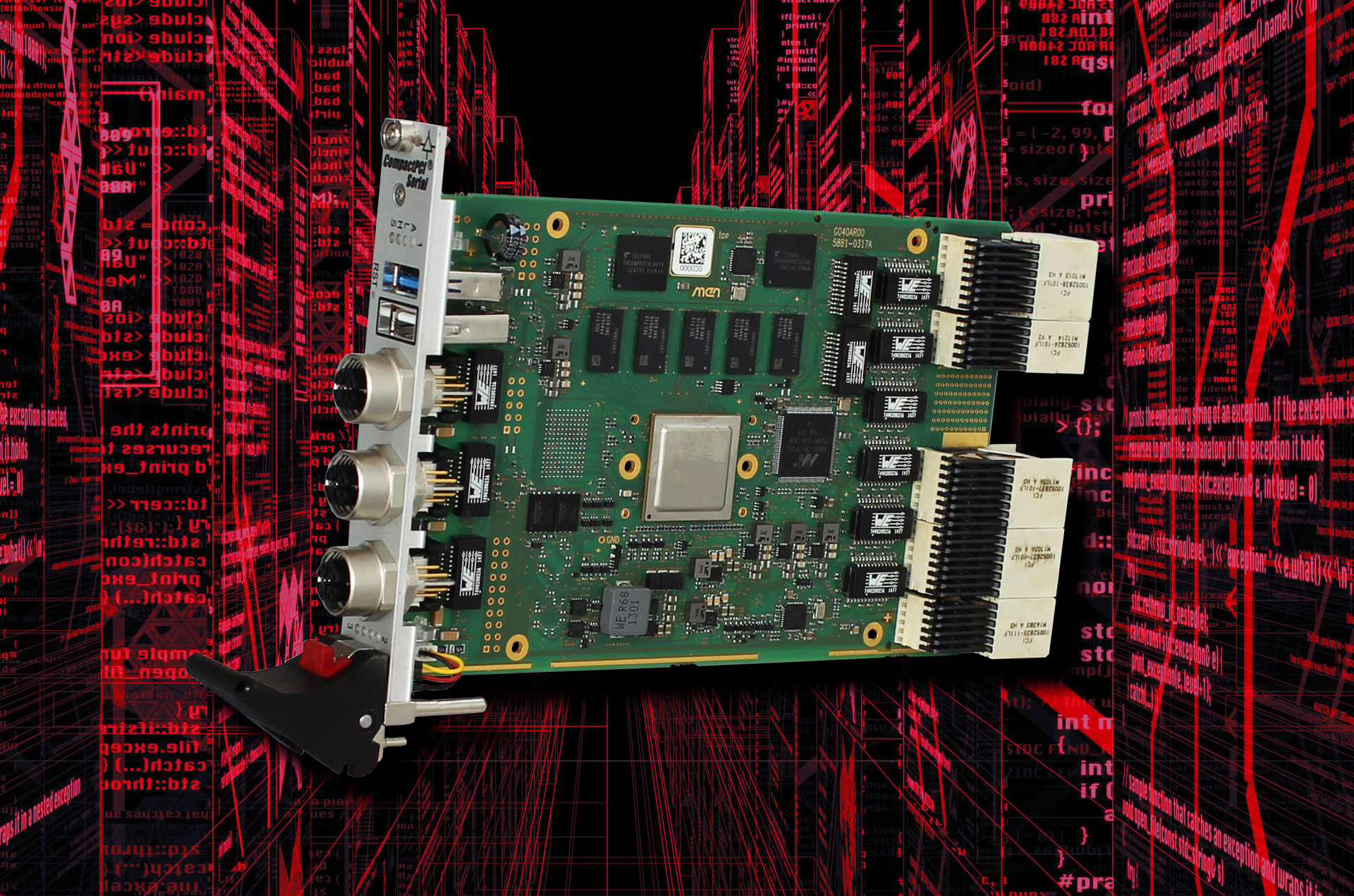 MEN Micro cPCI Serial SBC with ARM Cortex A72 and Virtualization Functions
