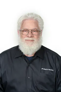 Prevost service manager Don Arlett has announced his retirement. Prevost service manager Don Arlett has announced his retirement.