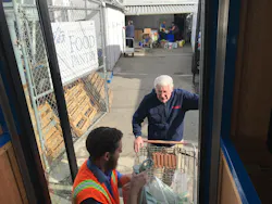 More than 3,000 pounds of food donations were collected for the Santa Clarita Valley Food Pantry. More than 3,000 pounds of food donations were collected for the Santa Clarita Valley Food Pantry.