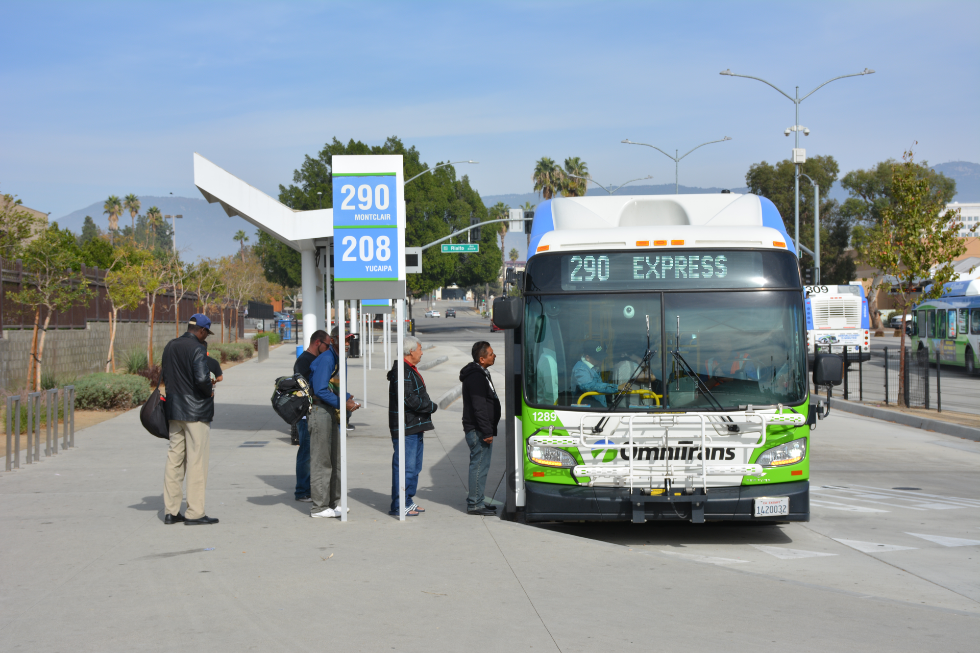 Omnitrans saw increased ridership in January.