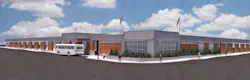 Rendering of the RMTD downtown Transfer Center. Rendering of the RMTD downtown Transfer Center.