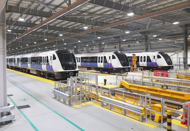 Bombardier has received an order from TfL for five additional Bombardier AVENTRA trains for services on London's Elizabeth line.