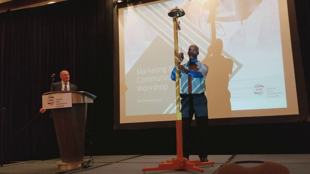 San Francisco Cable Car Bell Ringer APTA Conference Open