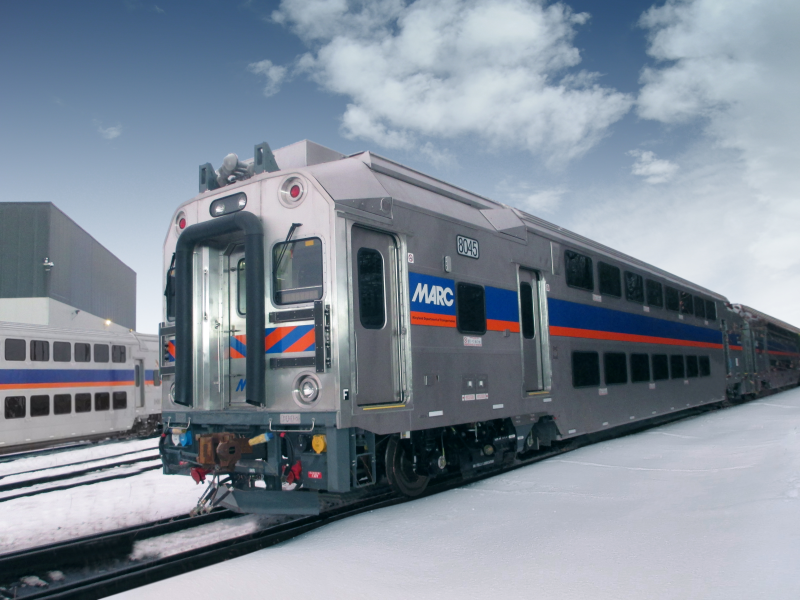 Bombardier has extended its contract with MTA for the MARC train.