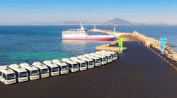 BYD launched Northeast Asia’s largest pure electric bus fleet in Jeju Island, South Korea. BYD launched Northeast Asia’s largest pure electric bus fleet in Jeju Island, South Korea.