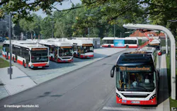 A central charging management system is required to meet the challenges of electromobility for parallel, controlled and automated charging processes in the depot., linking vehicles, charging points, power supply and operational information systems. A central charging management system is required to meet the challenges of electromobility for parallel, controlled and automated charging processes in the depot., linking vehicles, charging points, power supply and operational information systems.