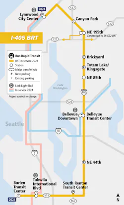 Sound Transit's BRT map. Sound Transit's BRT map.