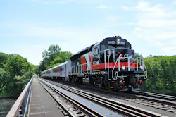 The CTrail Hartford Line service was launched last month providing new rail passenger service through central Connecticut. The CTrail Hartford Line service was launched last month providing new rail passenger service through central Connecticut.