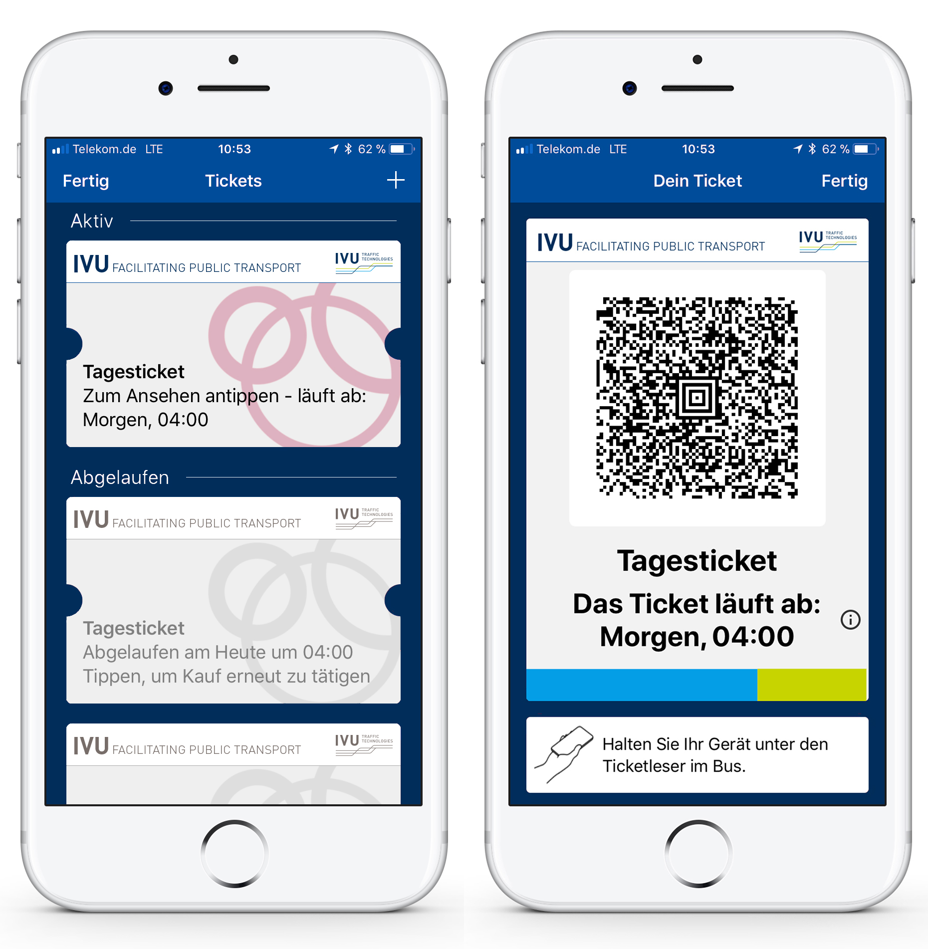 At InnoTrans 2018, IVU Traffic Technologies will present the new IVU.ticket.app in hall 2.1 at booth 404, amongst others.