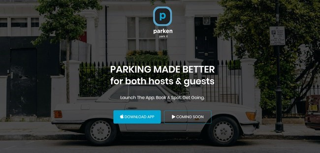 Users download a simple app, register and then pay a reservation fee to secure parking close to their destination.