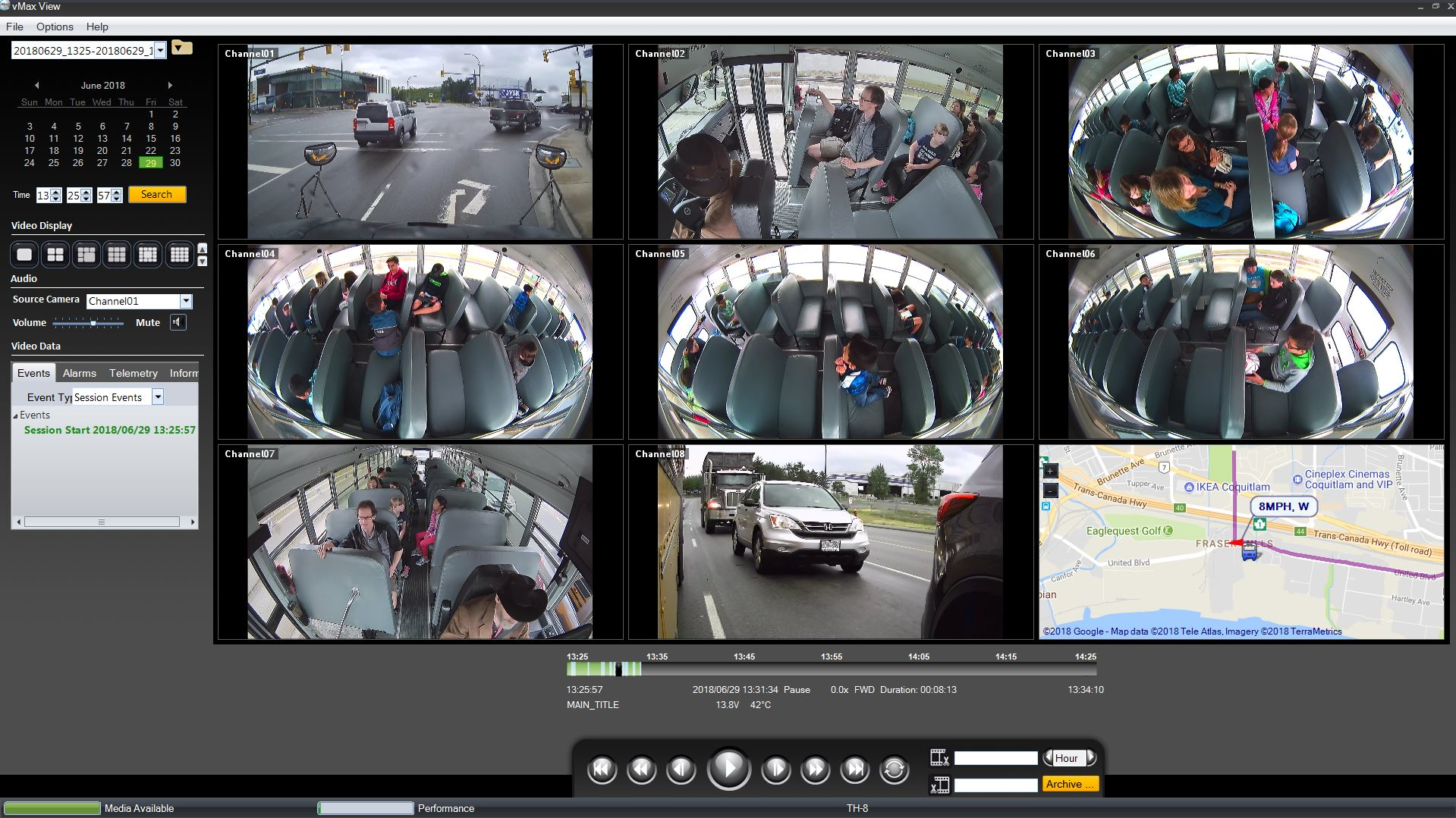 Seon added the TH8 to its TH Series hybrid high-definition (HD) video surveillance line which already includes four and six channel recorders.