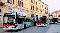 BYD has added six 12 meter ebus in Novara, Italy. BYD has added six 12 meter ebus in Novara, Italy.