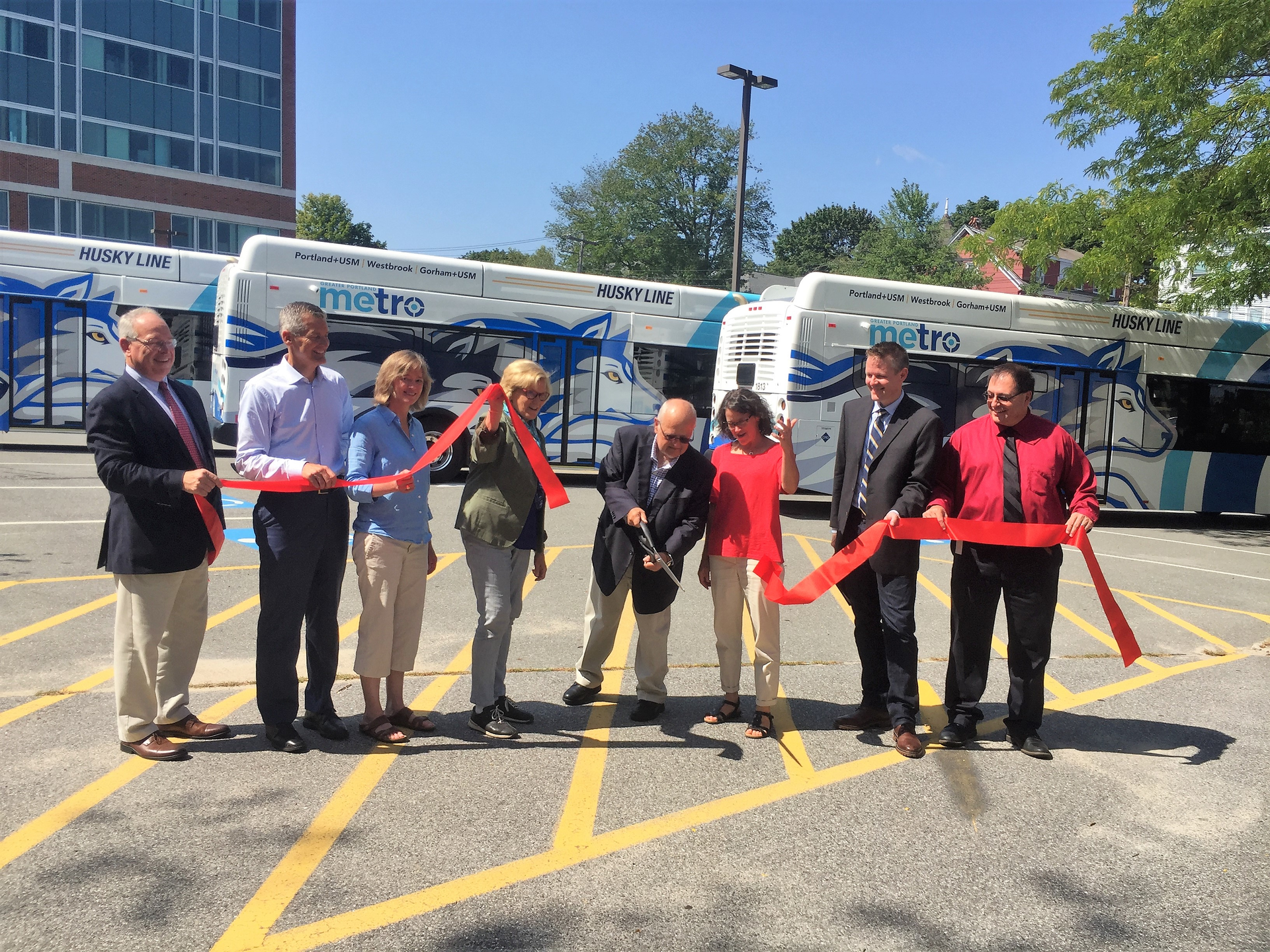 The Husky Line will increase the level of transit service along the William Clark Drive/Main Street corridor in Westbrook and the Brighton Avenue corridor in Portland.