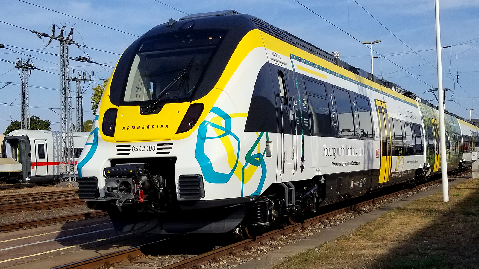 The Bombardier TALENT 3 battery-operated train made its maiden voyage at Bombardier's Hennigsdorf site. It is 50 percent quieter than modern diesel trains and sees peak values of 90 percent in the areas of efficiency and recyclability.