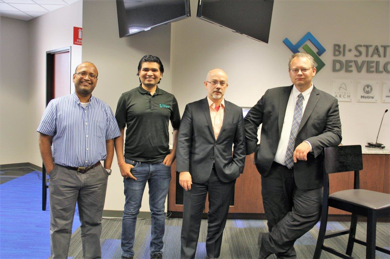 A diverse group of business leaders and industry experts who met in St. Louis on September 26 to talk about drones in what was the first of a three-part St. Louis Aviation Industry Forum hosted by Bi-State Development and St. Louis Downtown Airport.