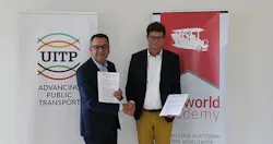 UITP and Busworld have announced a continuation of a strategic partnership that will see the two collaborate for the International Bus Conference in 2019. UITP and Busworld have announced a continuation of a strategic partnership that will see the two collaborate for the International Bus Conference in 2019.