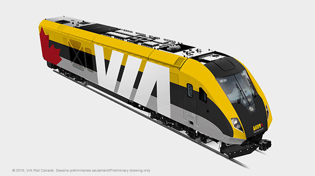 Siemens Canada will begin delivering the new trainsets in 2022 for VIA Rail's Qu&eacute;bec-City Windsor Corridor.