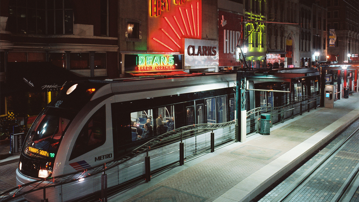 Metrorail Nighttime Houston Metro 5c1330a2129b4