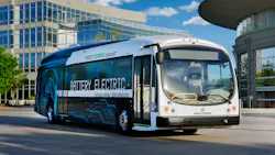 A 40-foot Catalyst bus. A 40-foot Catalyst bus.