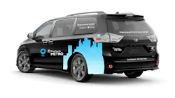 A mock-up of what the Via vehicles serving southeast Seattle will look like. A mock-up of what the Via vehicles serving southeast Seattle will look like.